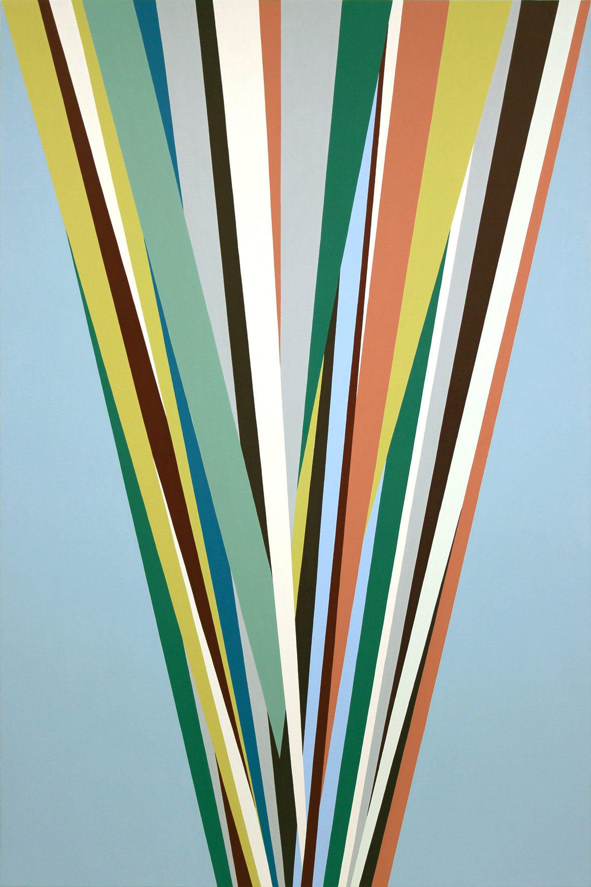 Memorias Imaginadas, 2012, acrílico sobre lienzo, 195 x 130 cm.
